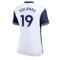 Tottenham Hotspur Dominic Solanke #19 Domáci Ženy futbalový dres 2024-25 Krátky Rukáv